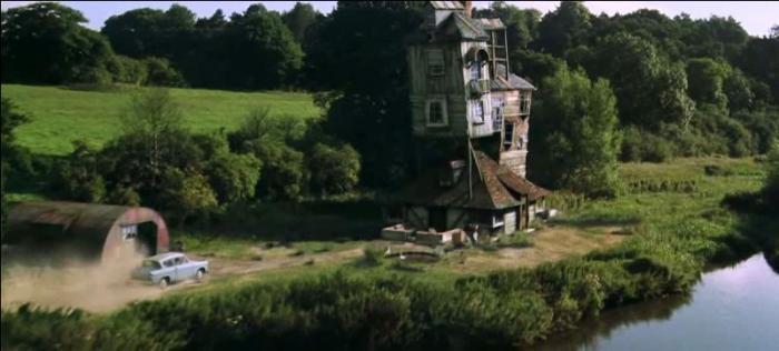 La difformité du Terrier des Weasley correspond idéalement à l'image que je m'en faisait en lisant les livres.